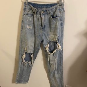 Fashion boyfriend jeans